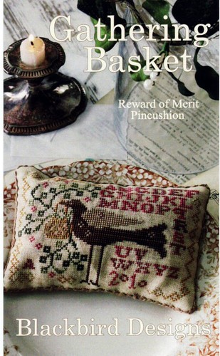 Gathering basket cross stitch - basket,