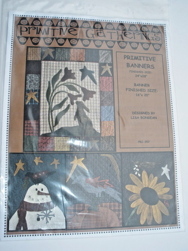 Primitive banners - "primitive,